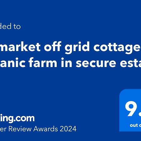Upmarket Off Grid Cottage On Organic Farm In Secure Estate Howick Exterior foto