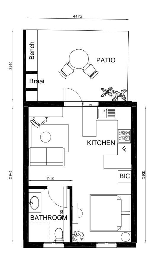 Upmarket Off Grid Cottage On Organic Farm In Secure Estate Howick Exterior foto